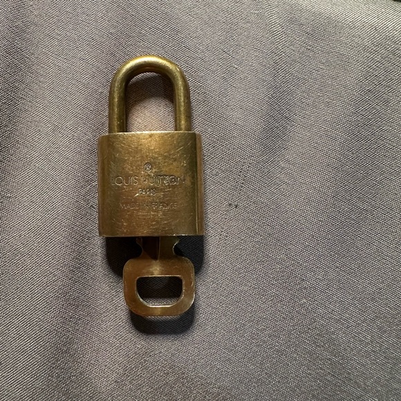 Louis Vuitton Gold Padlock with Key #301 - Picture 2 of 2